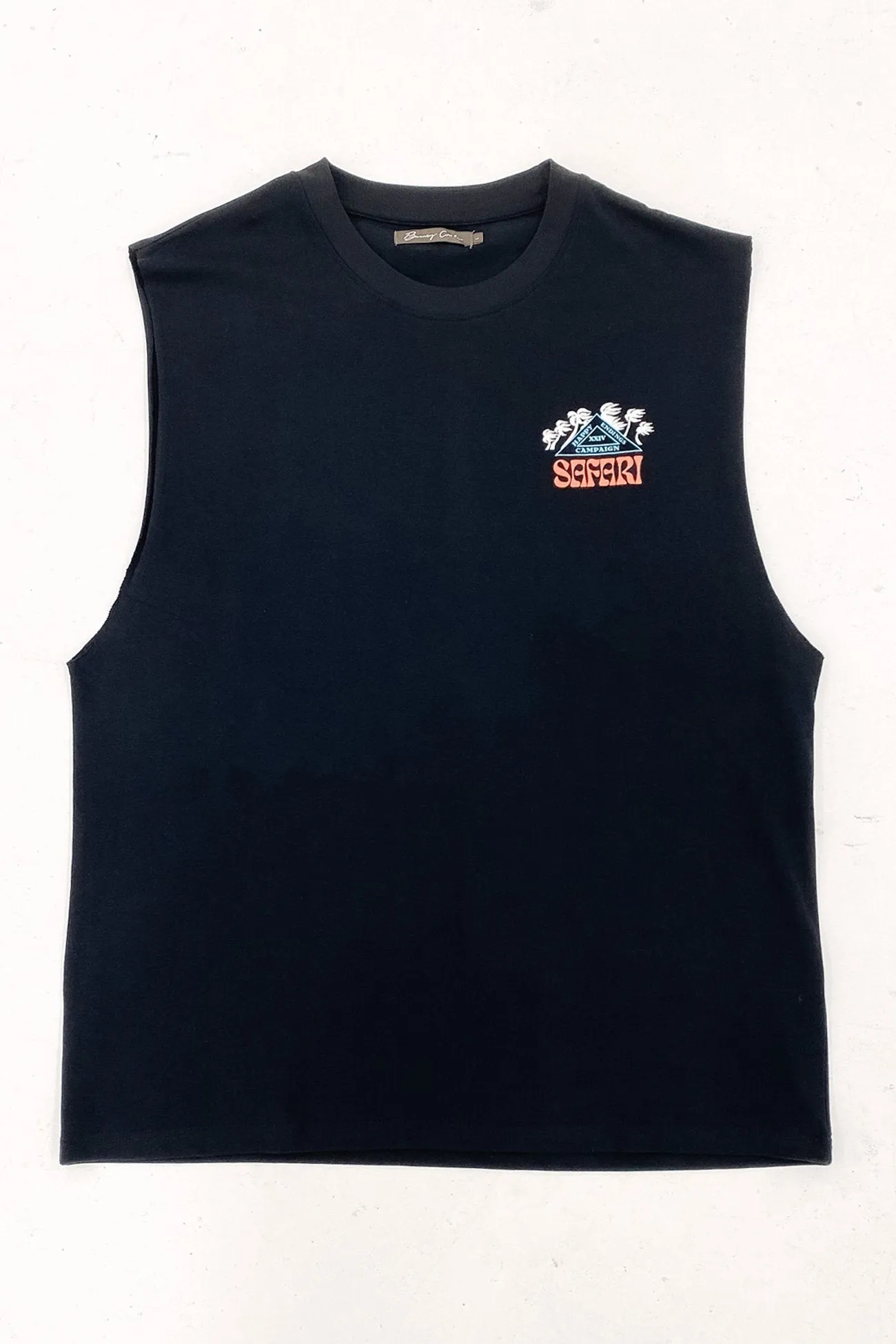 EcoFriendlyMaterial AntiPill Finish Safari Muscle Black