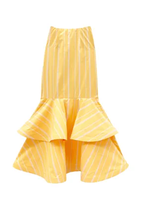 Weekend Ready FrictionResistantEdging The Trumpet Teagan - Clementine Stripe