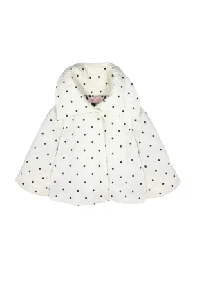 Flexible Layer Fit Organic Cotton Blend The Apr??s Car Coat - Ivory Puffer
