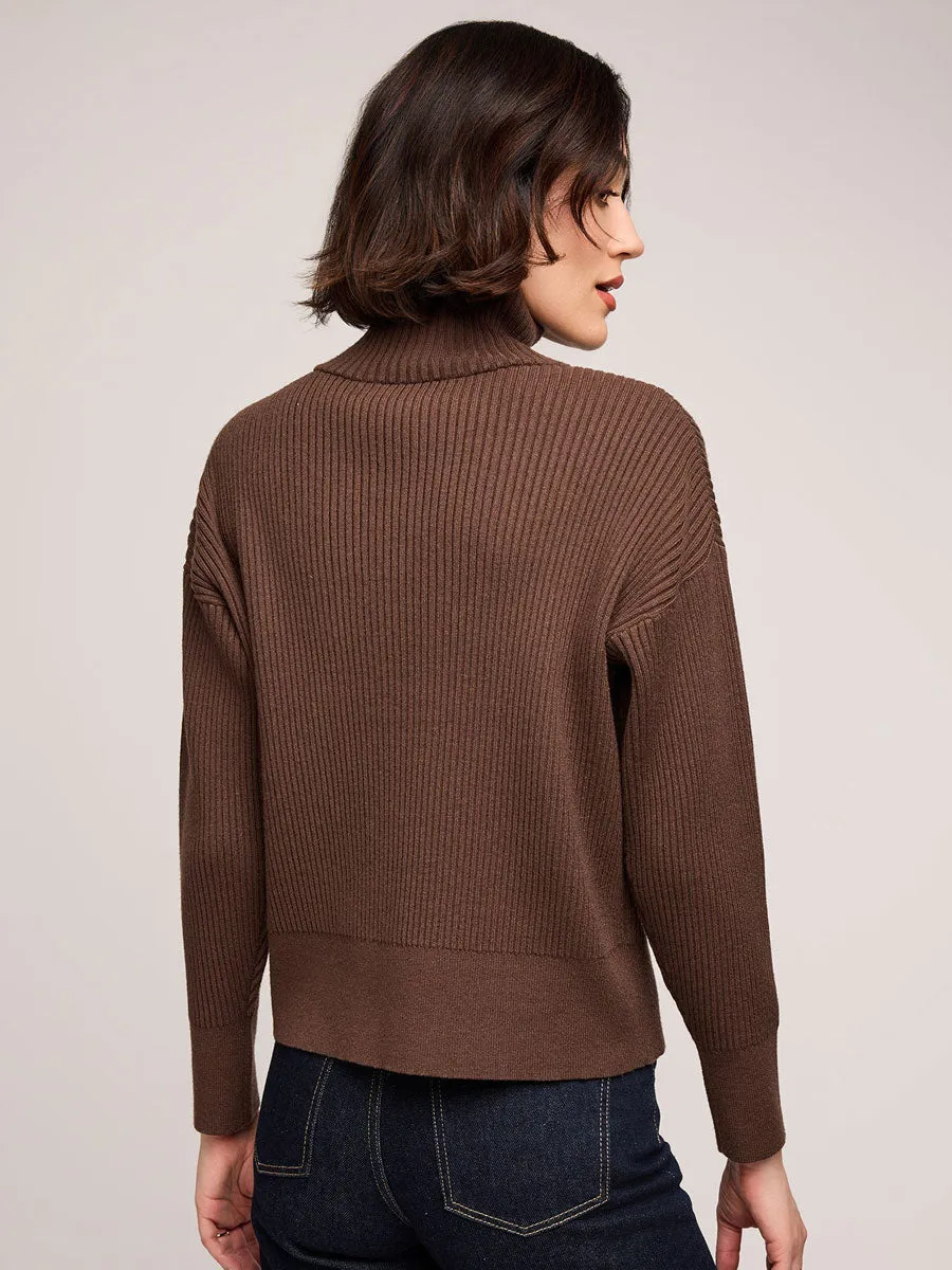 HOPE SWEATER - JAVA Lightweight Weave