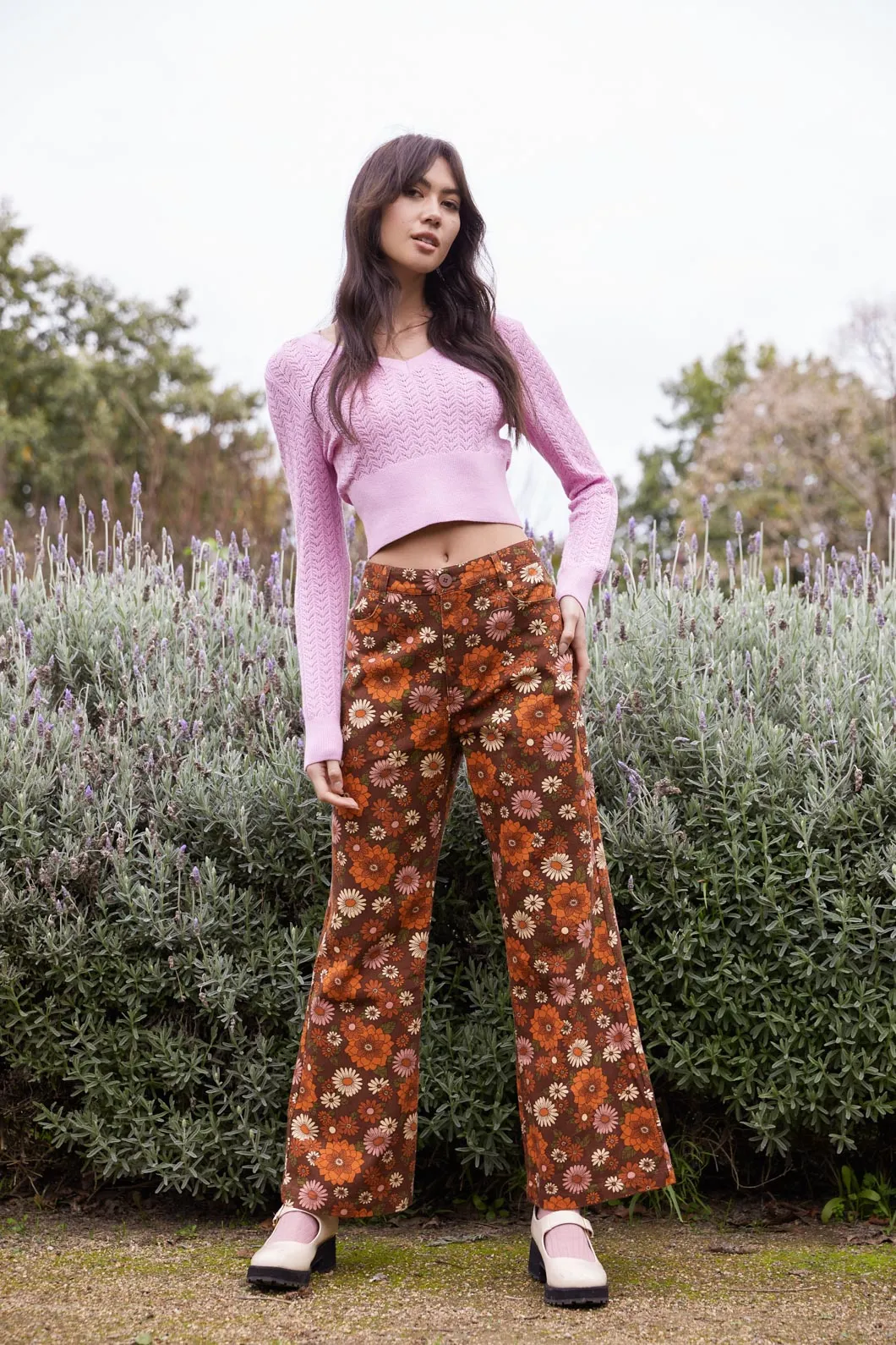 AbrasionResistantPanels Lindy 70S Flare Jean