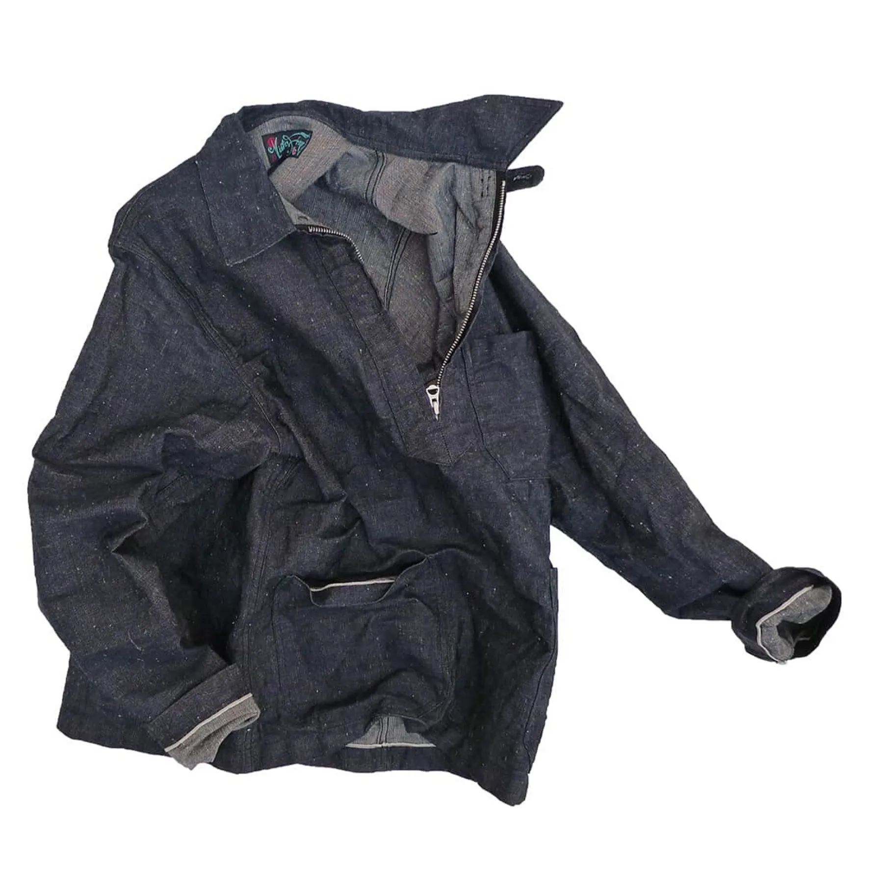 Longshoreman Shirt - Snow Denim shopping spree Lightweight Material