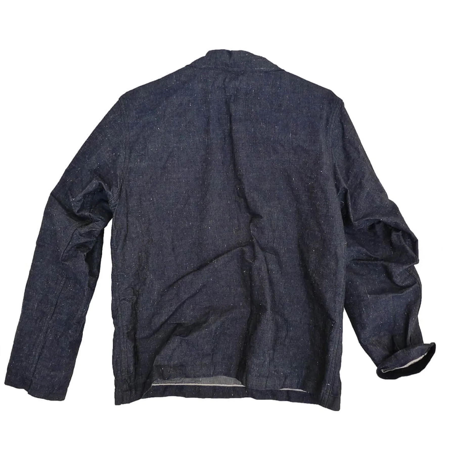 Longshoreman Shirt - Snow Denim Durable Stitching