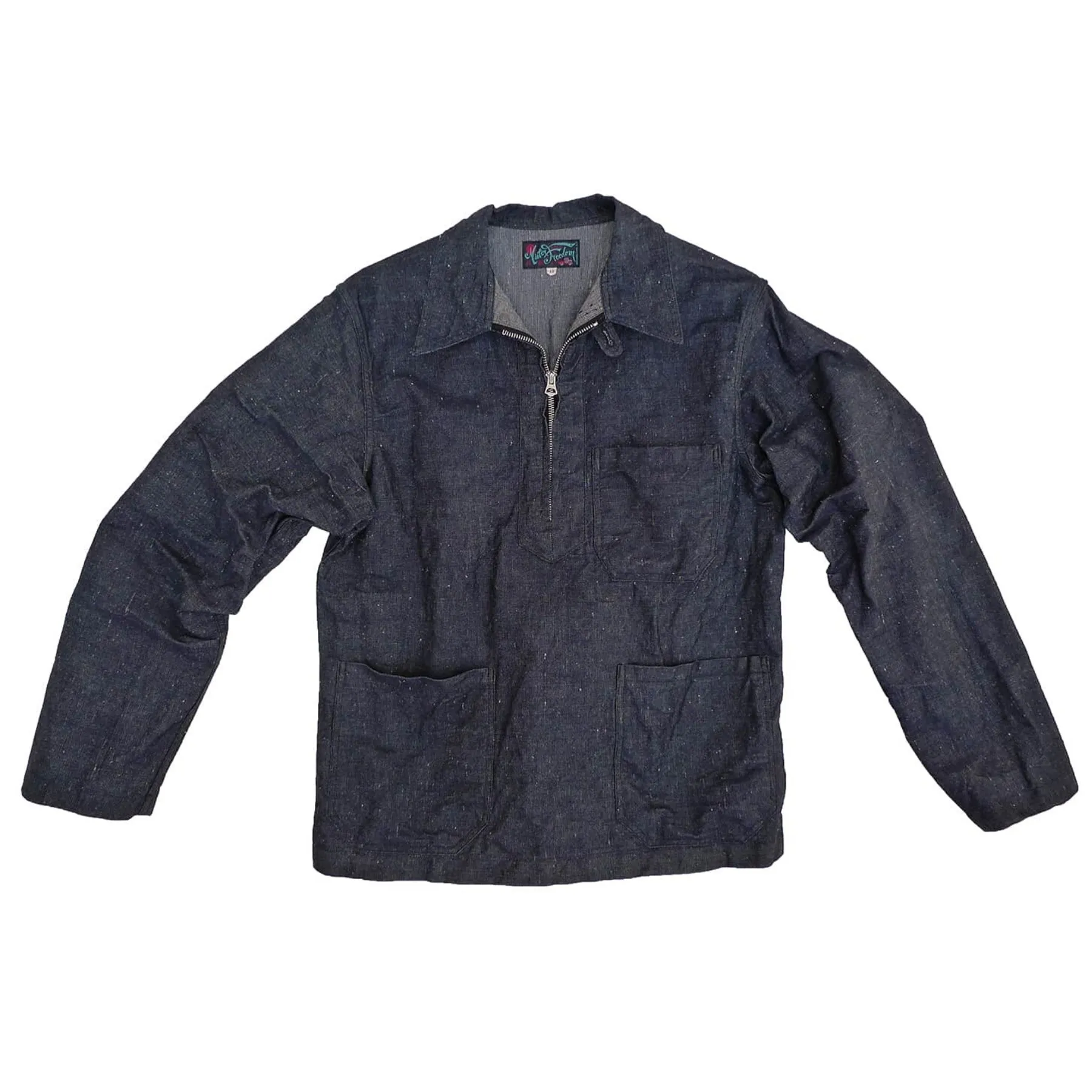 Longshoreman Shirt - Snow Denim Multipocket Style