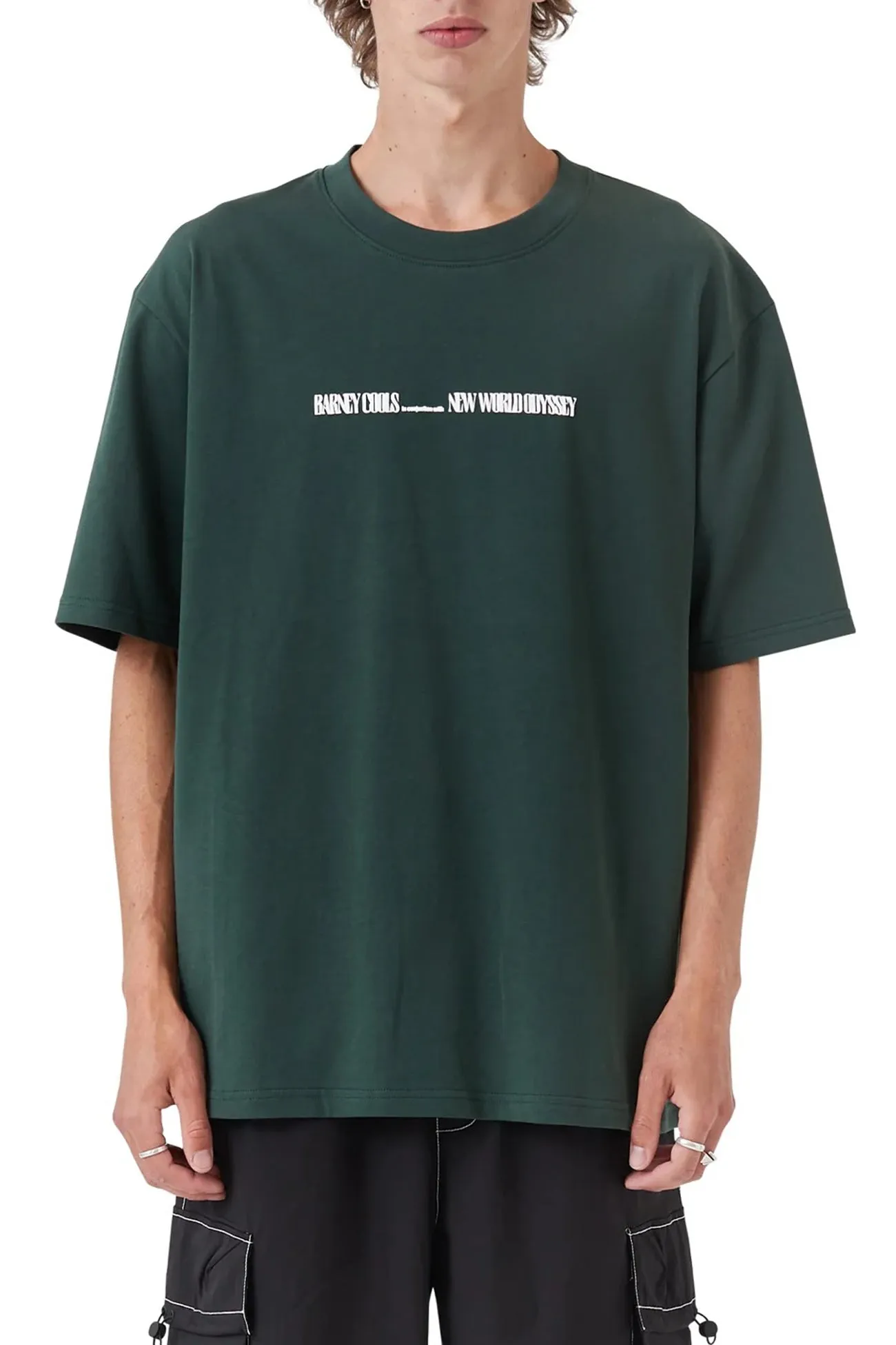 Loop Tee Forest Reinforced Shoulders
