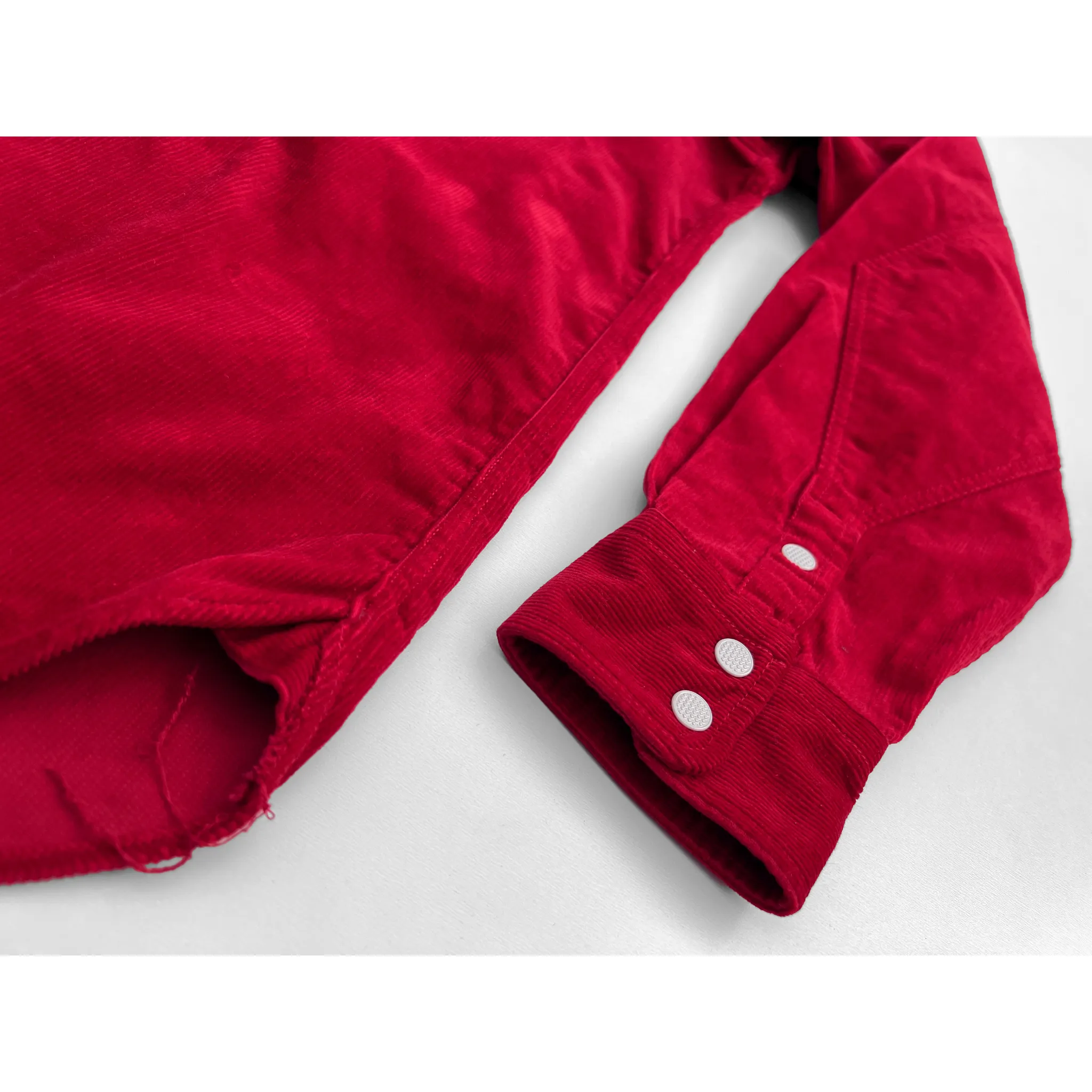 Current Style Dude Rancher Corduroy - Red