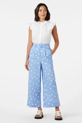 Lucy Polka Dot Pant High Quality Material HiddenPockets