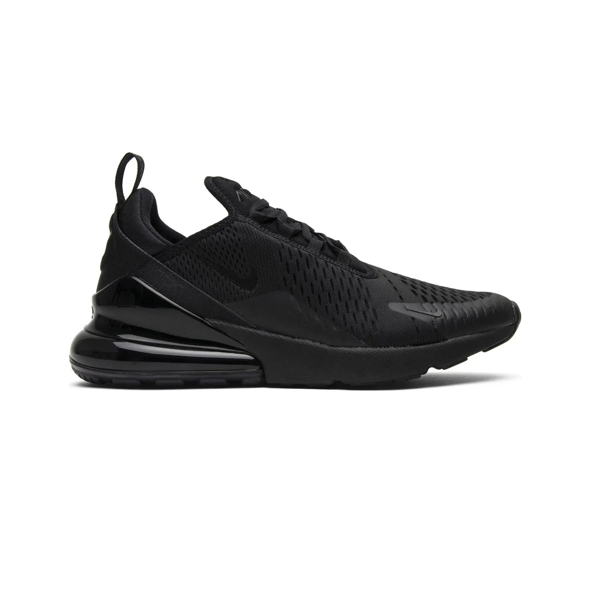 Lateral Stability Ergonomic Flow Nike Air Max 270 'Triple Black' (2018)