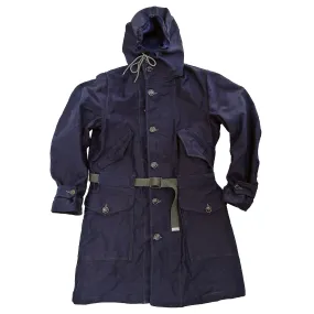 Hooded styles Comfort Focused Design M-17 Parka - Indigo-dyed Jungle Cloth