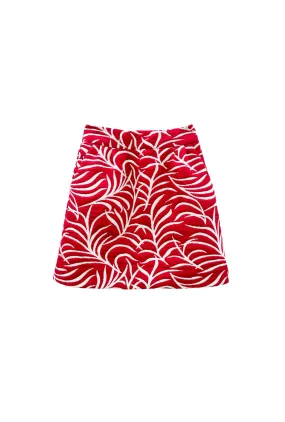 Maggie Mini Skirt - Garnet Comfort for All Athletic Fit