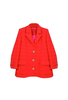 No Static Boyfriend Blazer - L'Orange