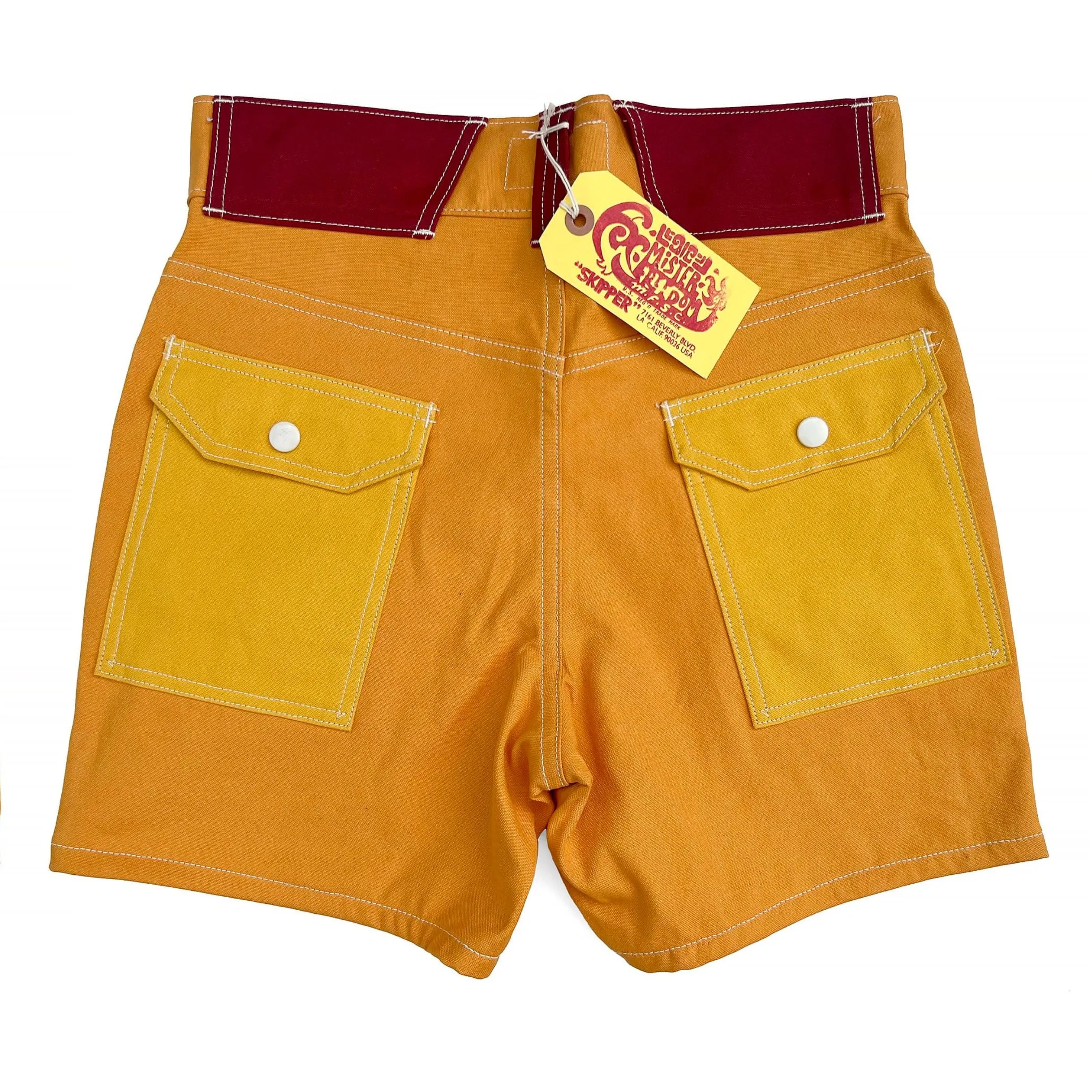 ski wear Manureva Deck Shorts "Cooper Ed." - Orange Tutti Frutti
