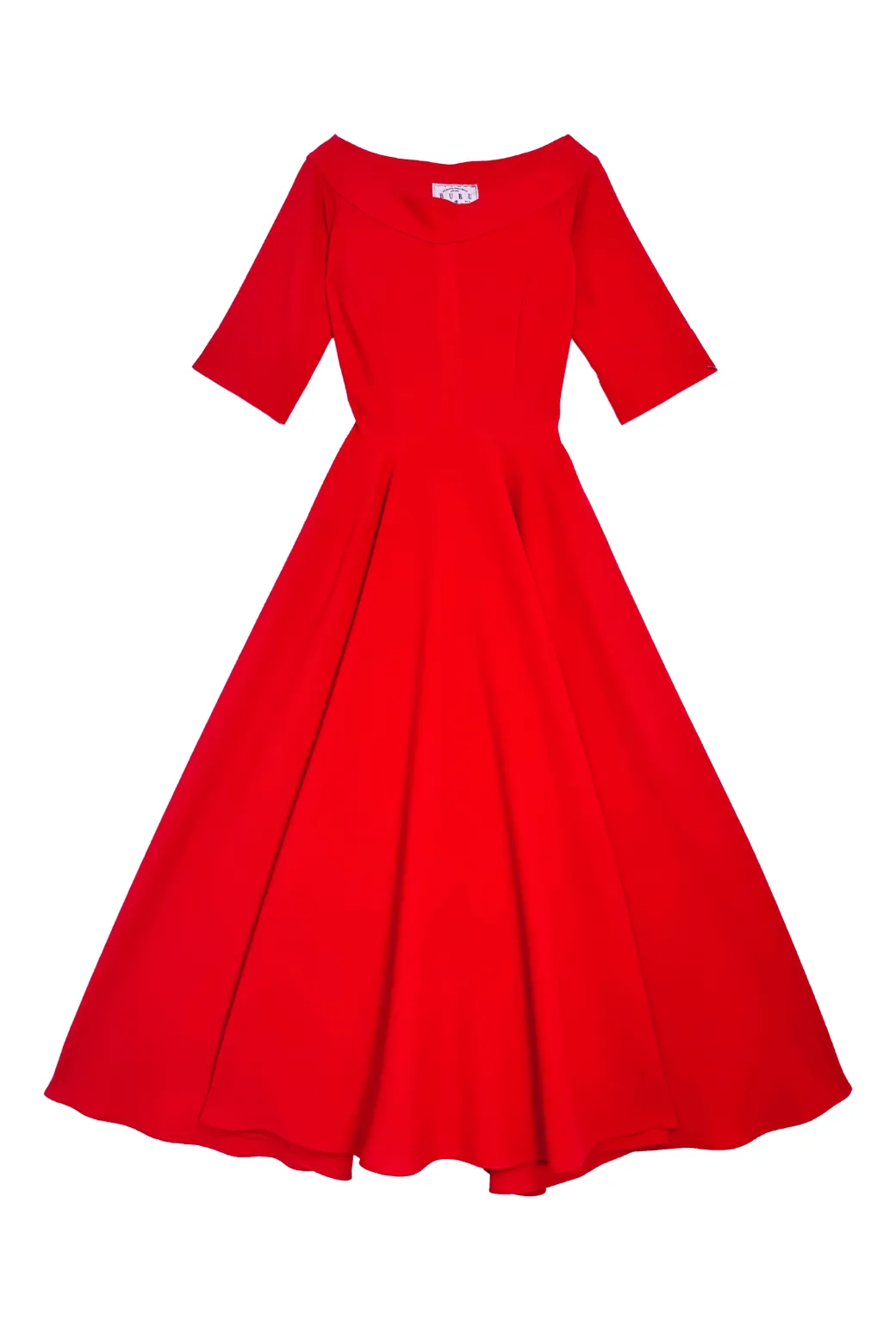 Balanced Tones Mary Dress - Red Pebble