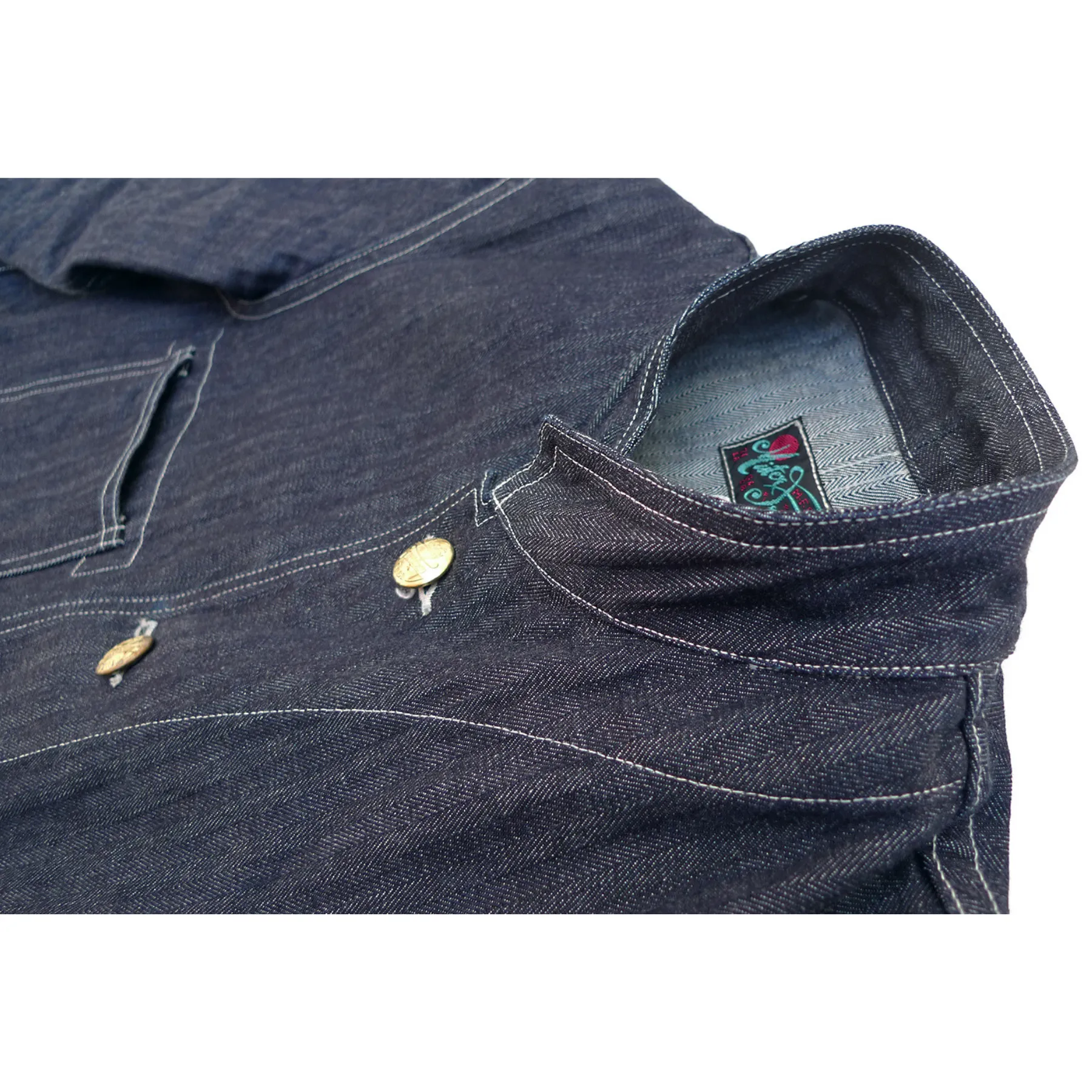 Durable Coating Double Layered McKarsten Jacket - HBT Denim
