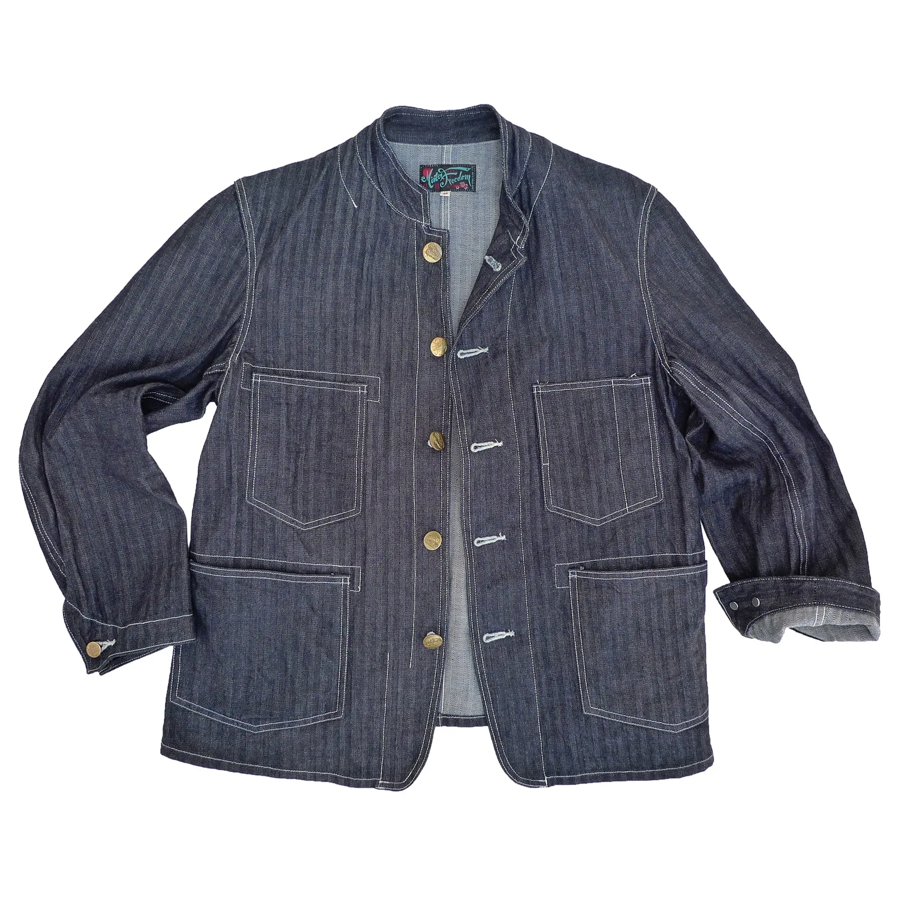 Relaxed Fit Structure McKarsten Jacket - HBT Denim