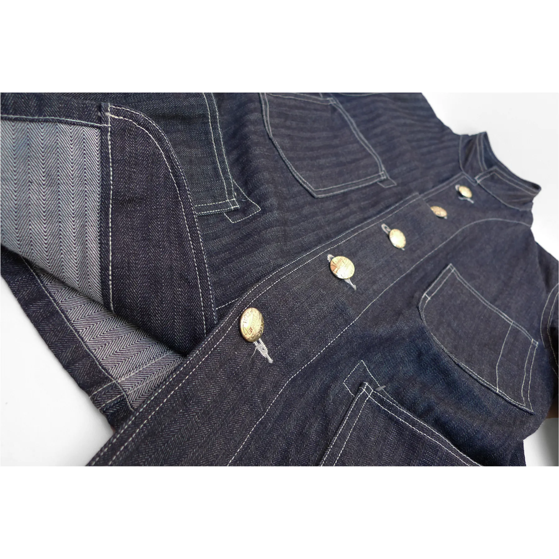 McKarsten Jacket - HBT Denim LightweightInsulation All Year