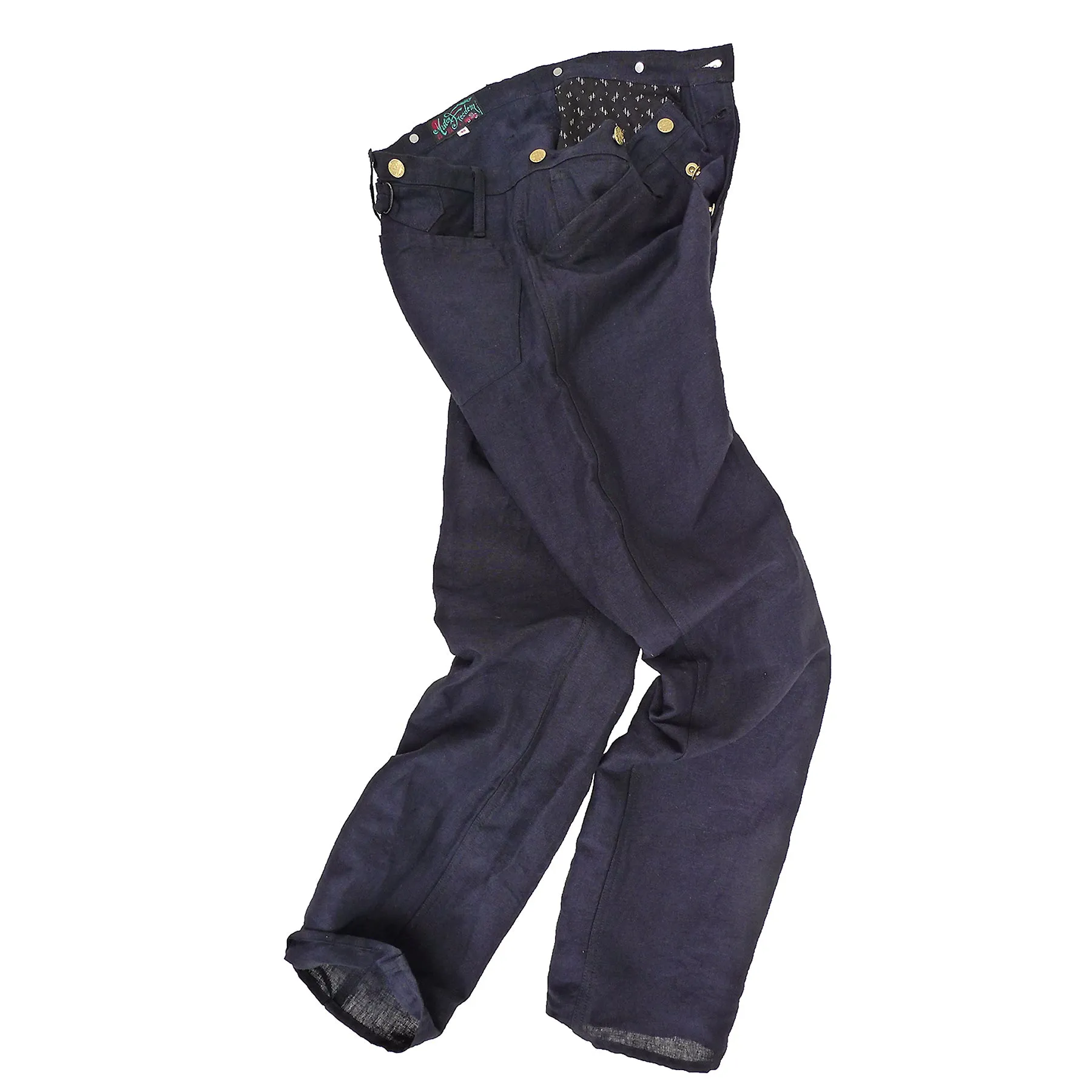 Professional Wear Quick Access Pockets McKarsten Tousers - Indigo M??tis