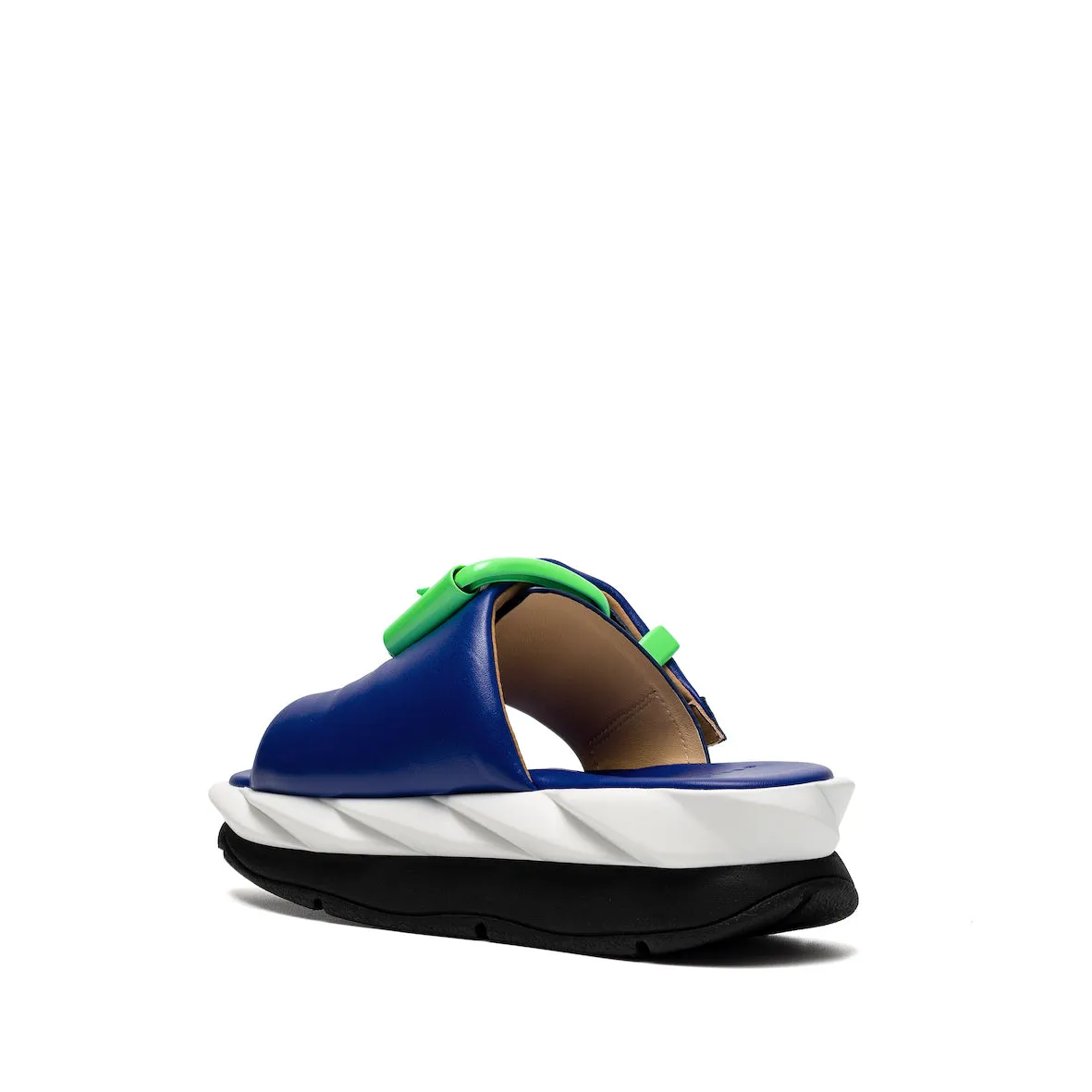 Comfortable Vacation Footwear Synthetic Weave MELLOW GLOW BLUE