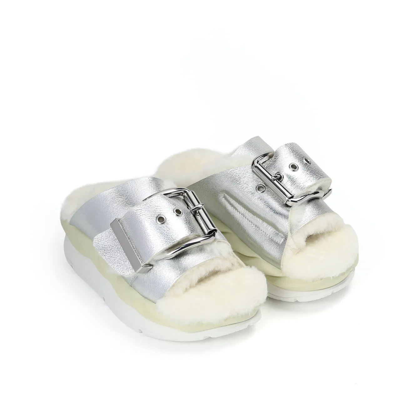 Supportive Outdoor Footwear Purple Soft MELLOW LAZE SILVER
