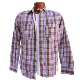 Odor Resistant Sportsman Shirt "Indian Madras" - Beach - Warehouse