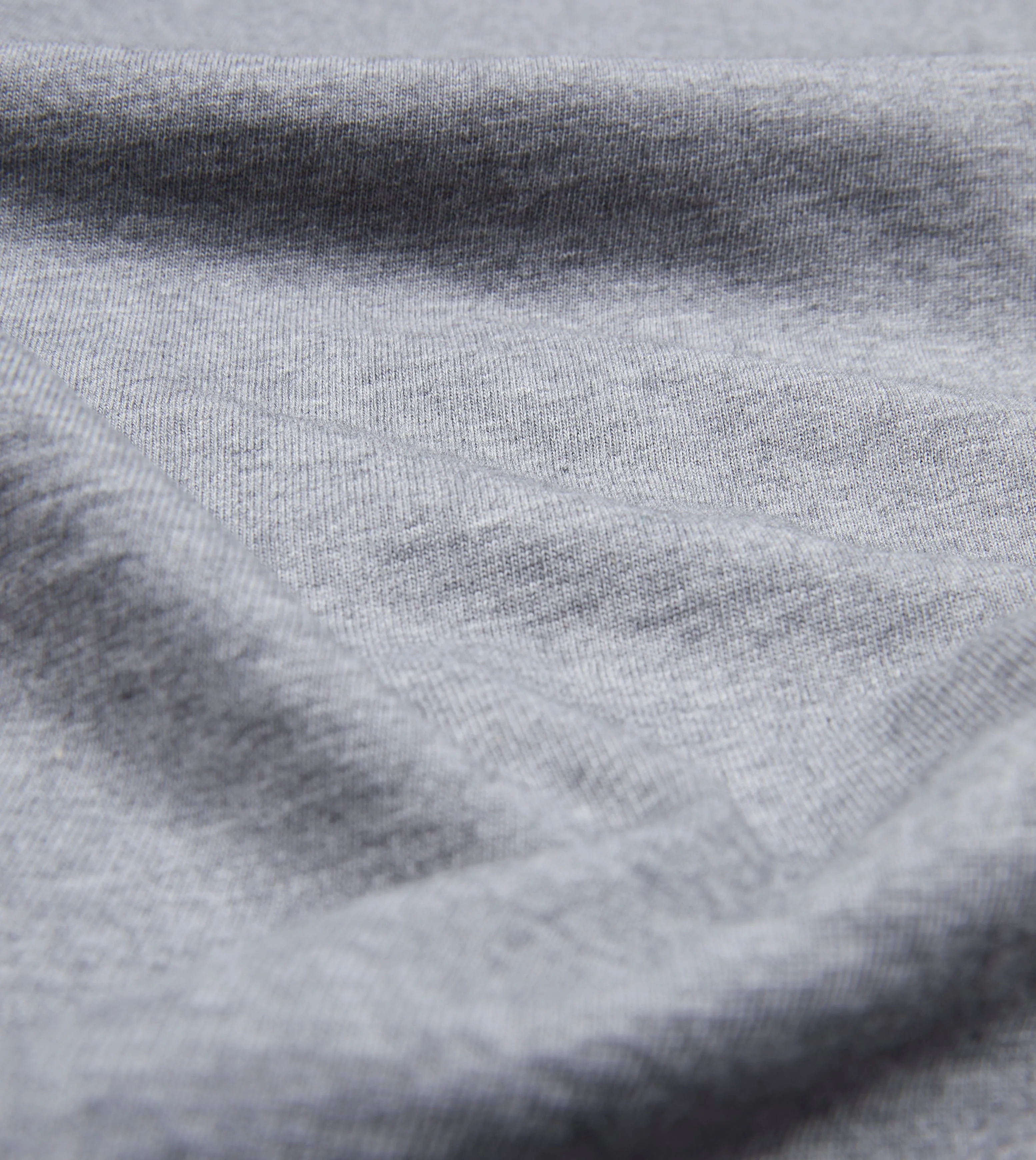 Grey Cotton Crew Neck Hiking T-Shirt Basic Layering Versatile Wearable