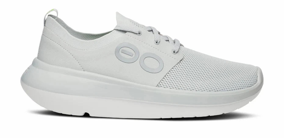 Torsional Stability Bar Enhanced Ground Contact Zones OOFOS OOMY STRIDE MEN'S GLACIER