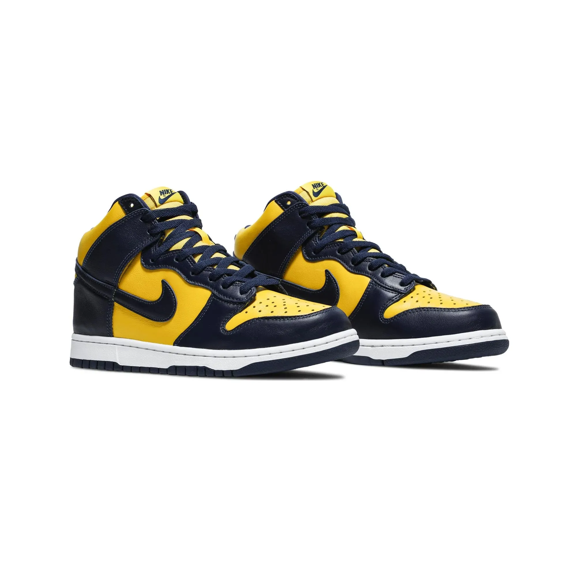 Dunk High 'Michigan' Quick Lace System Natural Walk