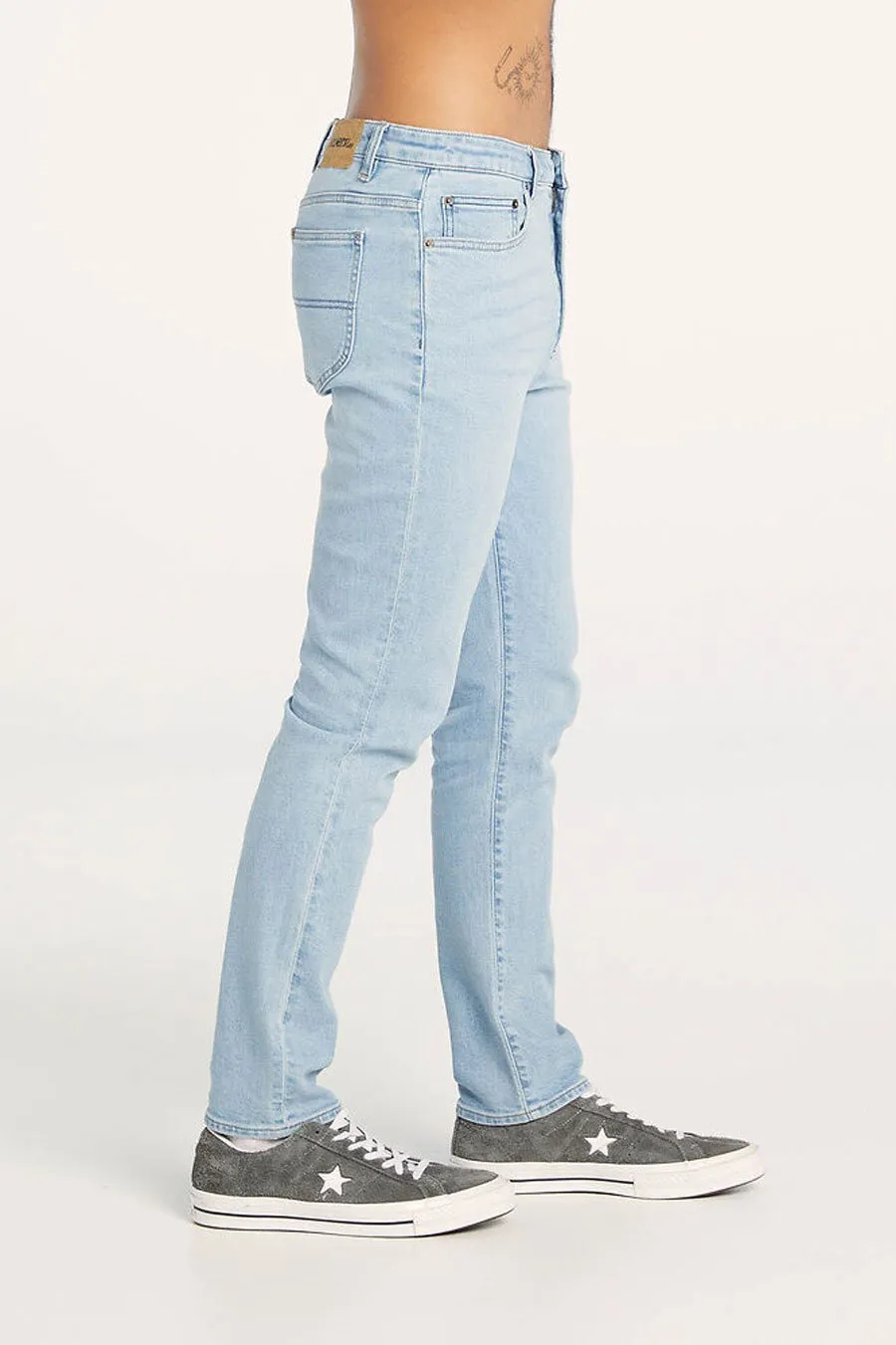 R3 Slim Straight Jean Timeless Blue Versatile Comfort Fitted waist