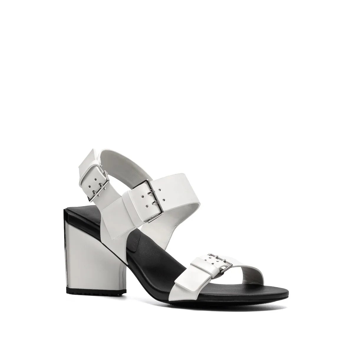 Ventilated Elegant Booties MIRROR SENARY WHITE