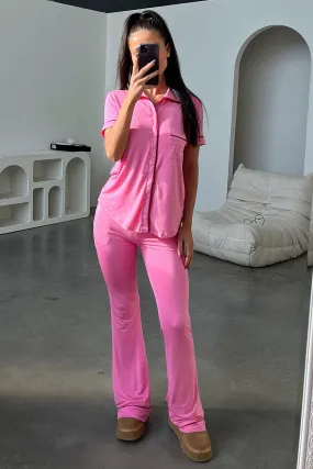 Mirabel Pants - Pink Effortless Fit