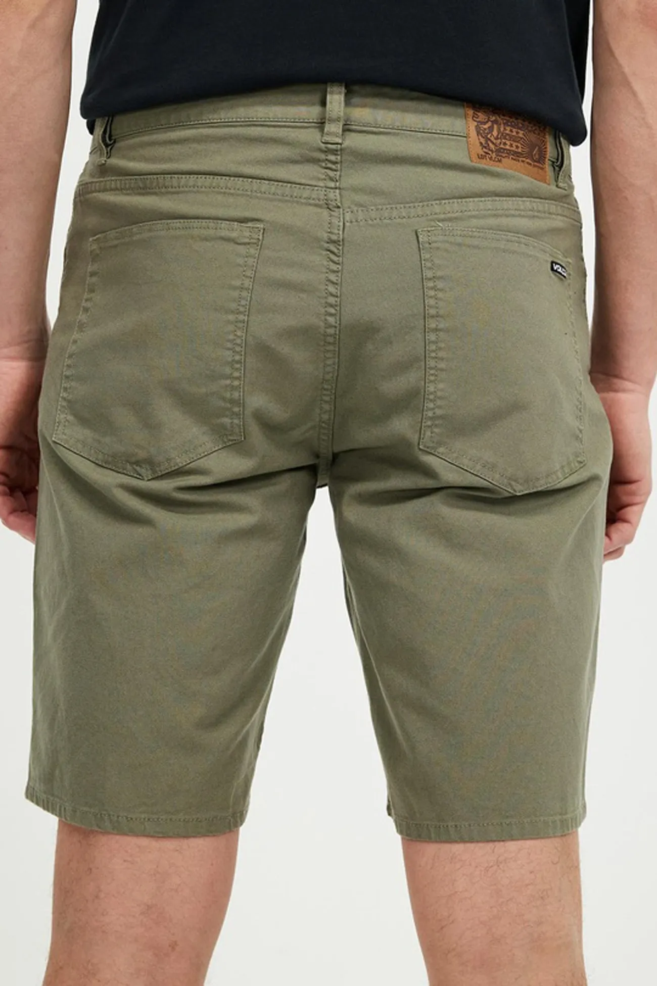 Mesh Comfort Modown Canvas 5 Pocket Short Army Green Combo