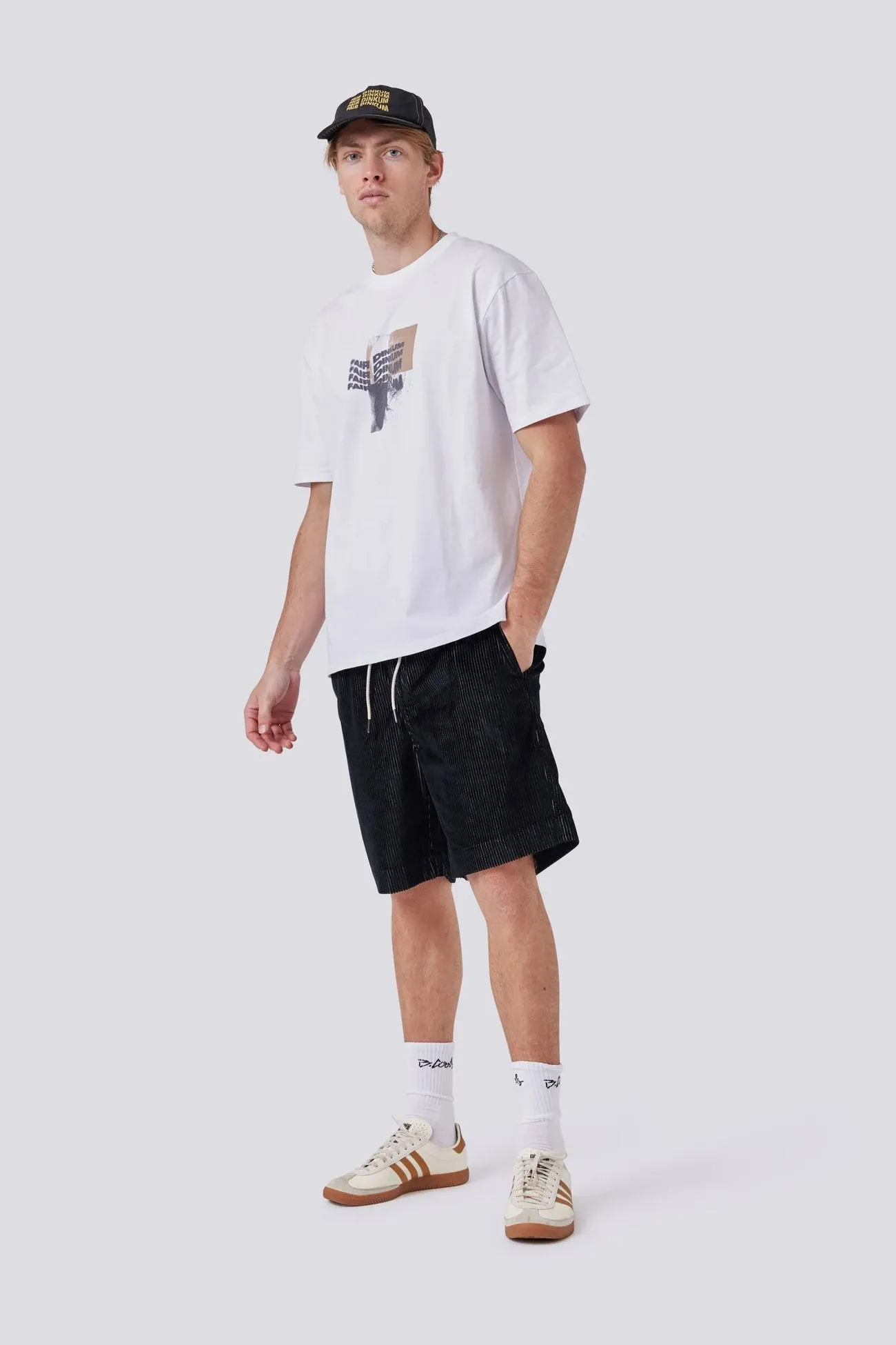 Dinkum Tee White Hypoallergenic Textile