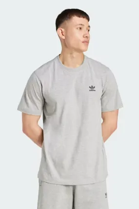 Soft Touch Blend ContrastStitching Essential Tee Grey