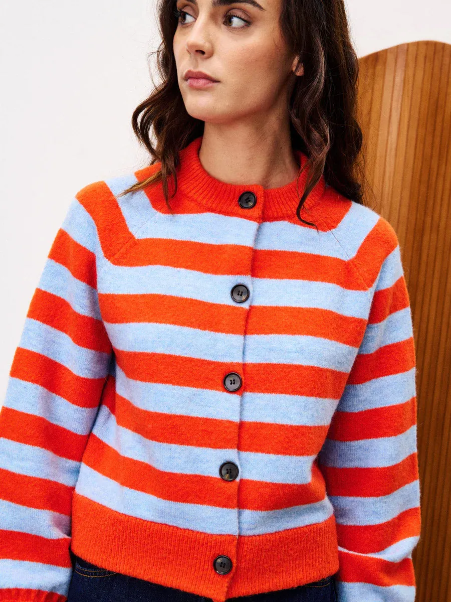 Ultraviolet Protection Finish MORAND CARDIGAN - ROUGE