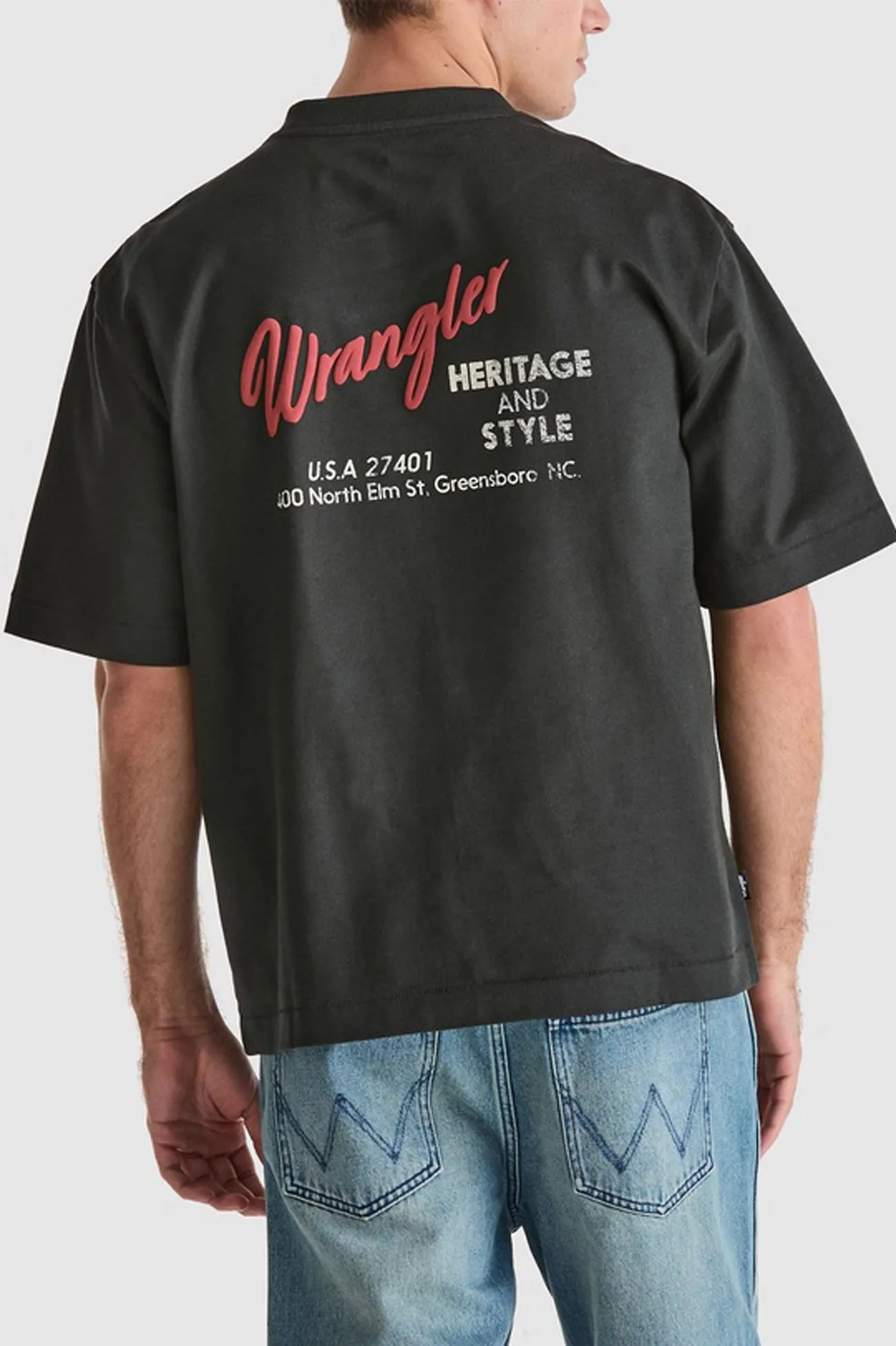 Motel Boxcar Tee Dark Slate ThermalInsulation