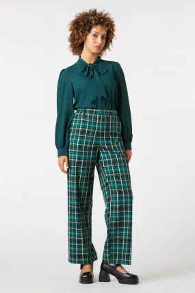 Essential Waist Amber Check Pant