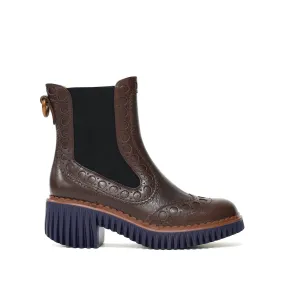 Comfortable toe box PLITA CILLO COFFEE