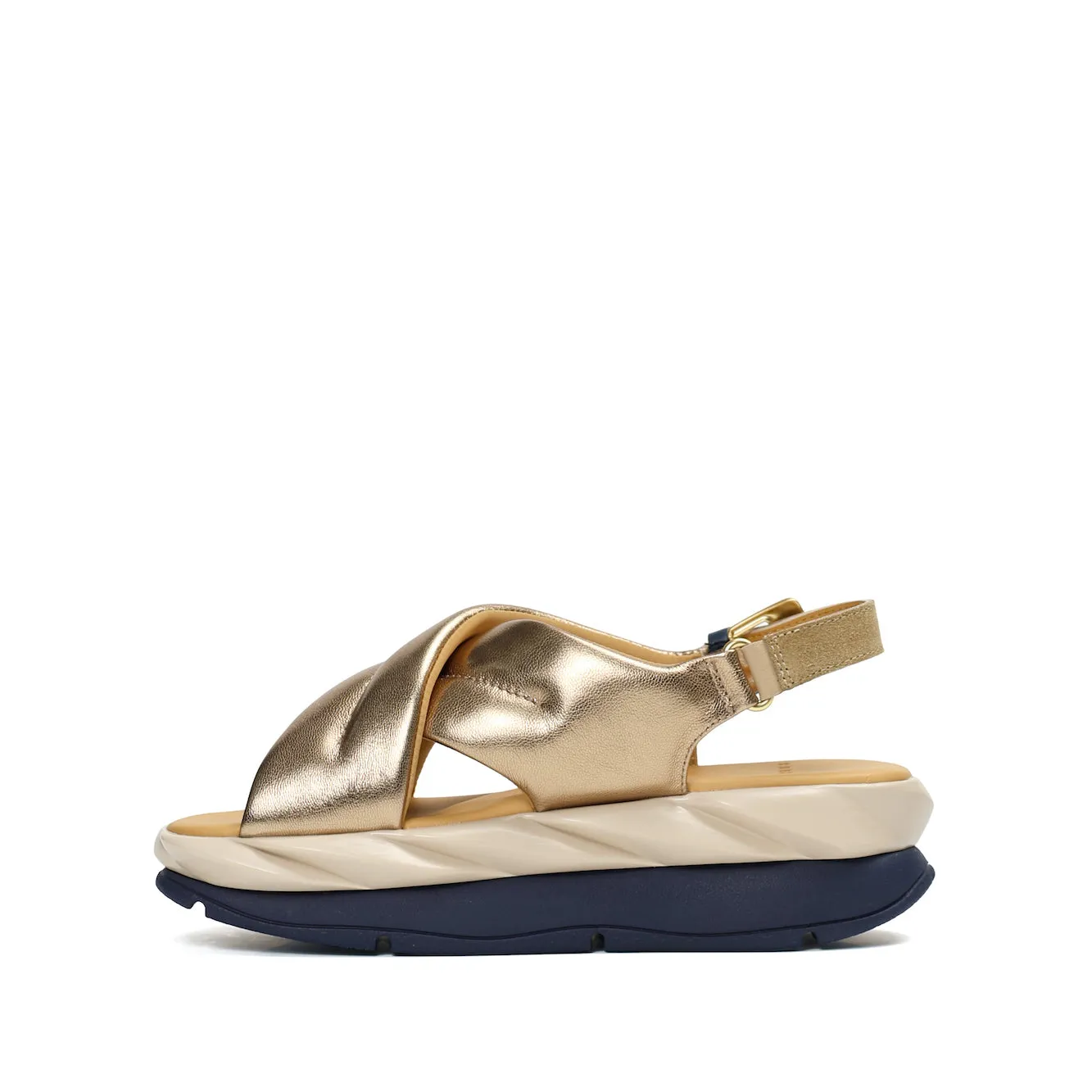 MELLOW MOA BRASS Hiking Chic Flats