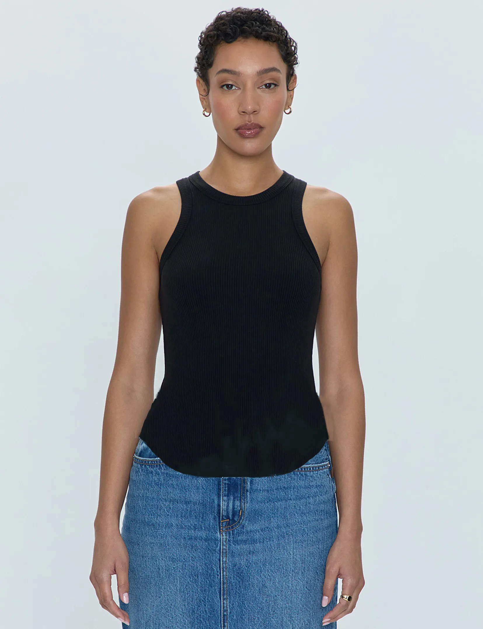 Blake Tank, Noir Temperature Regulating Fibers
