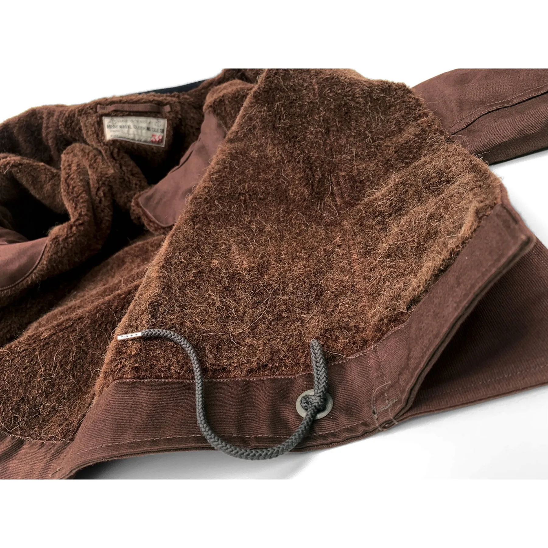 Versatile Layering N-1H Deck Jacket Burnt Umber