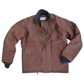 Noise Reduced Fasteners InterchangeablePanels N-1H Deck Jacket Burnt Umber