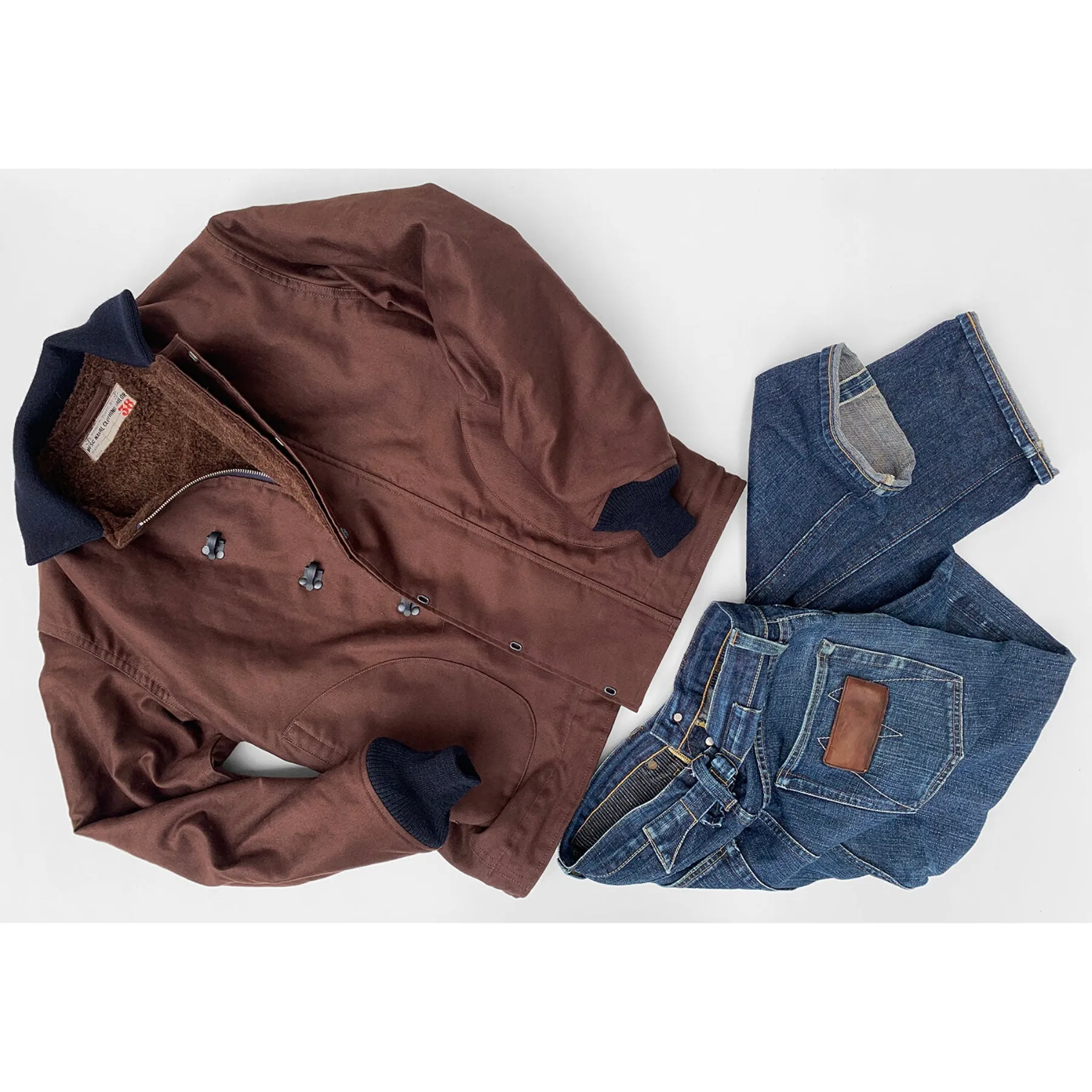 N-1H Deck Jacket Burnt Umber NoiseReduciting Fabric UV Protection Finish