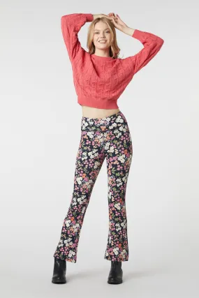 High Durability Stitching anti slip grip Natalie Flare Pant