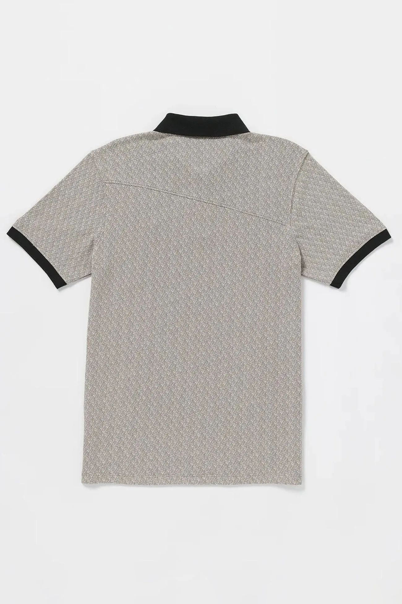 Natural Stone Polo Short Sleeve Teak UVProtective Coating Organic Cotton Blend