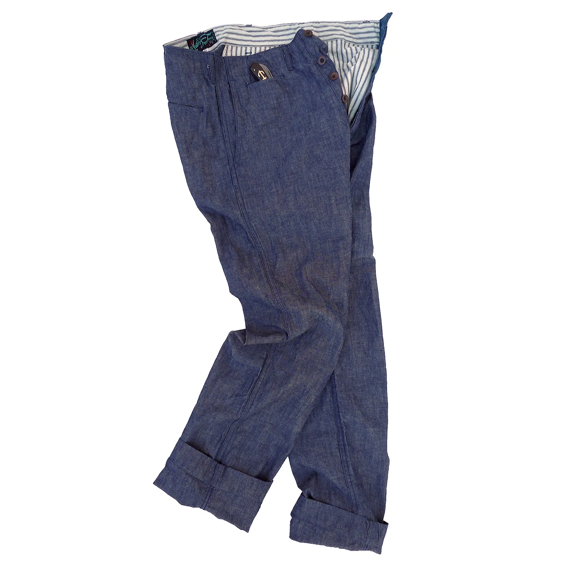 Quick Dry Technology Timeless Comfort Naval Chinos Type No. 266ic - Chambray