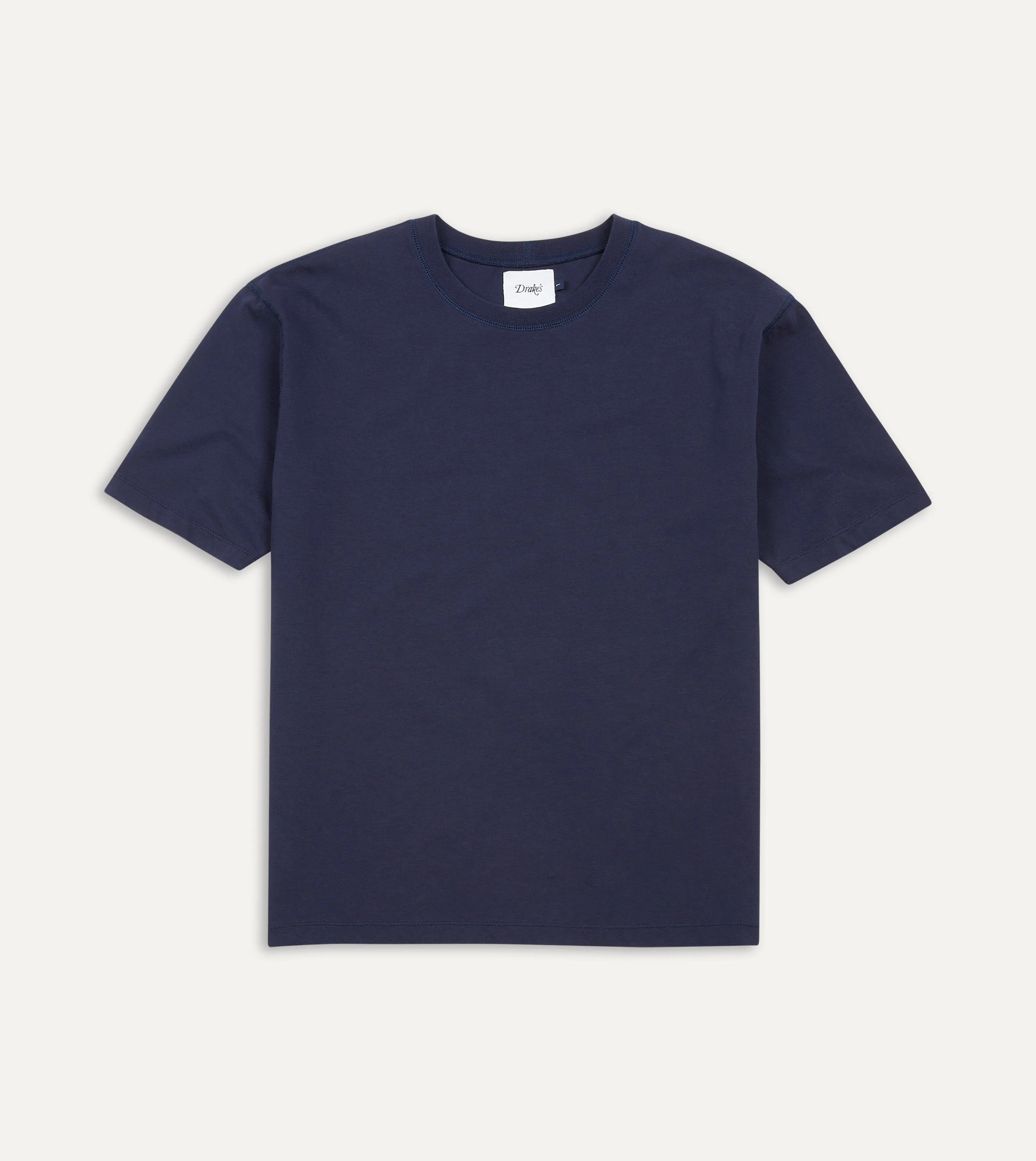 Functional Fit Navy Cotton Crew Neck Hiking T-Shirt