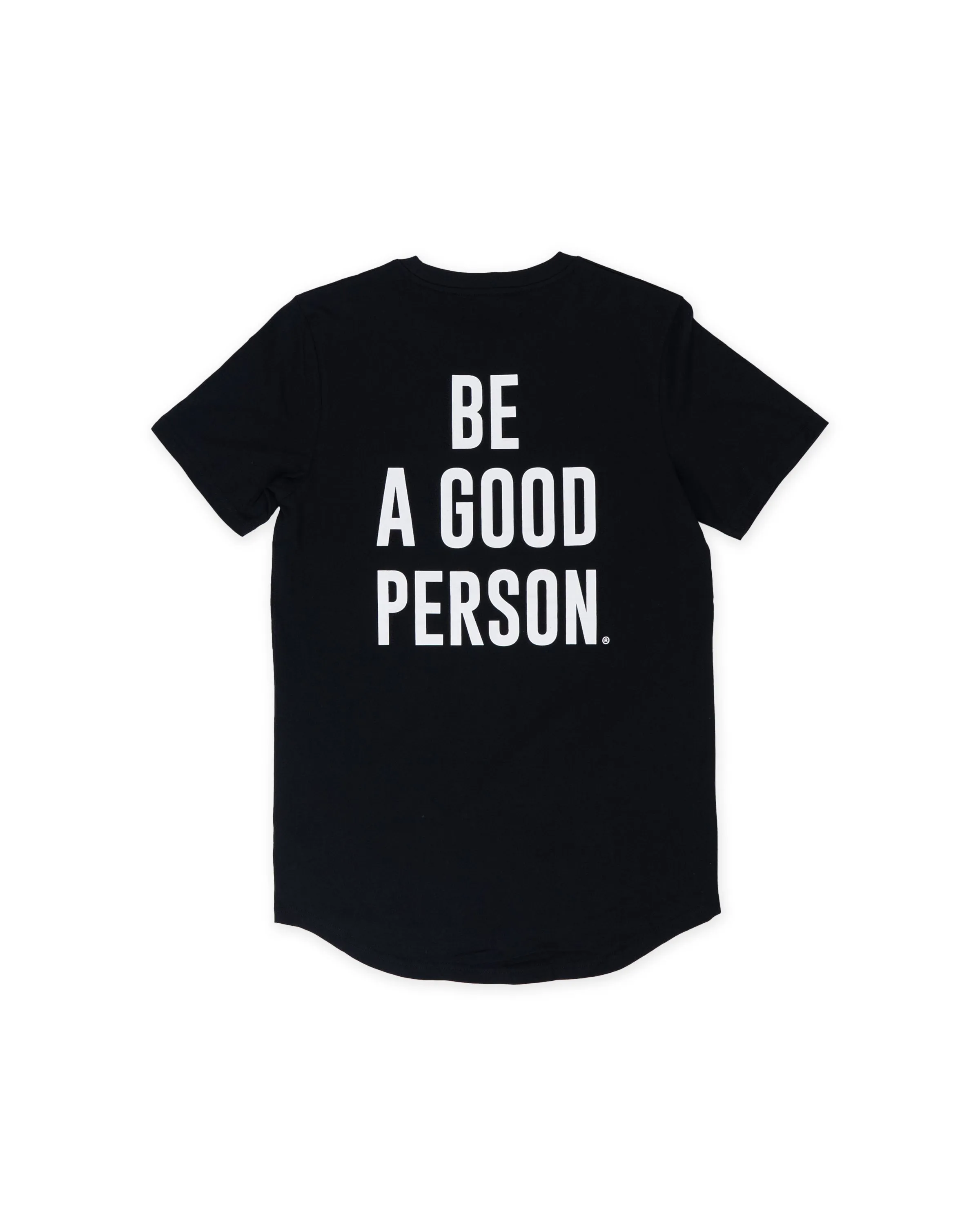 Fade Resistant Coating Signature Heavyweight Scallop T-Shirt - Black