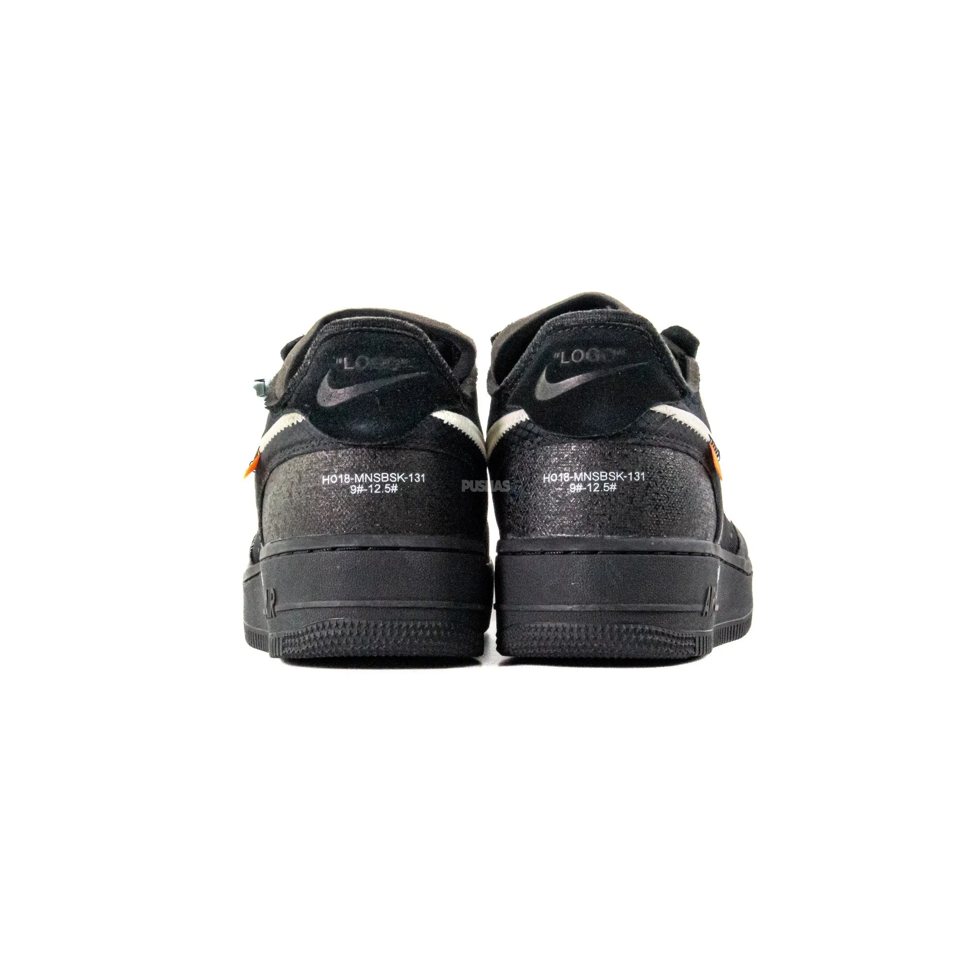 Nike Air Force 1 Low 'Off-White Black White' (2018) Enhanced Ankle Support Training Pulse