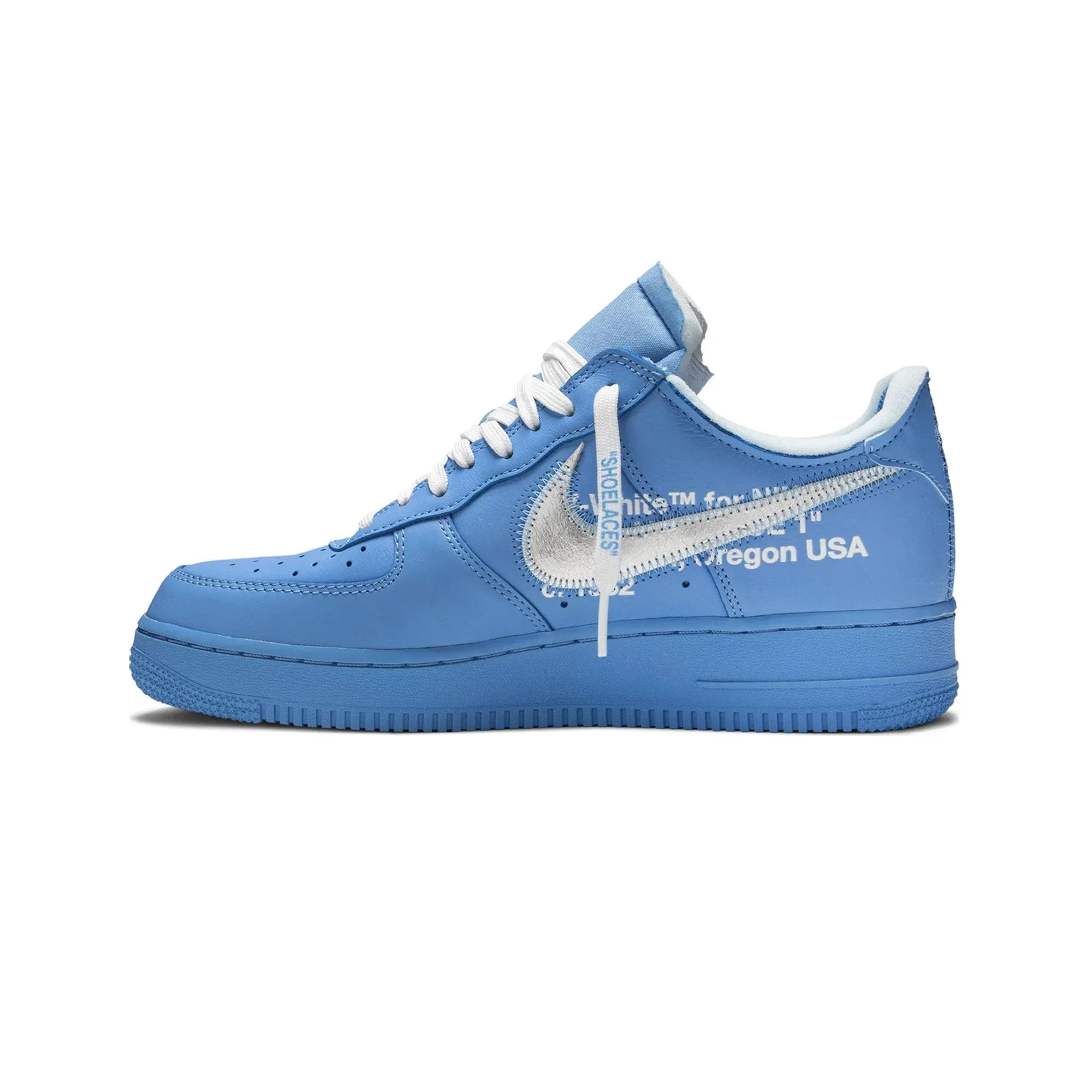 Comfort Fit Upper Nike Air Force 1 Low Off-White MCA 'University Blue' (2019)