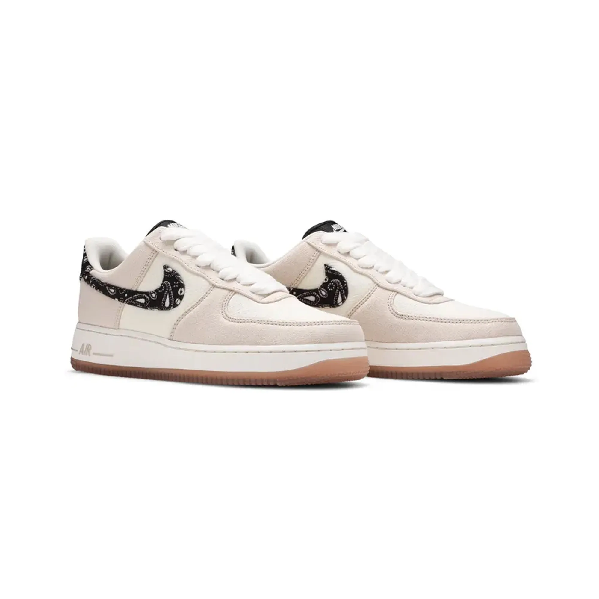 No Break In Design Breathable Edge Nike Air Force 1 Low 'Paisley Swoosh' (2021)